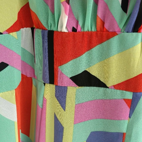 ILE New York Colorful Mod Sleeveless Dress - Picture 4 of 8